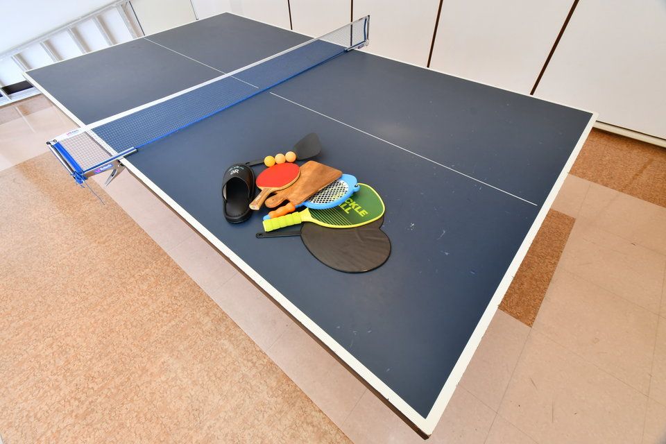 ルールは簡単　笑いは無限　おもしろ卓球！